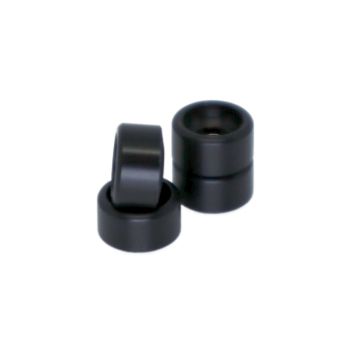 Supply Wheels Bowl Shape 8*5.3mm - Black